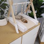 Changing Mat Cover Beige Buck