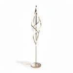 Twisting Design Floor Lamp Gold