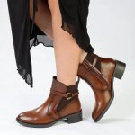 Madison Octavia Ankle Boot- Tan - 8