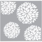 Stencil Flower No 12