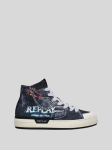 Mens Raily Denim Sneaker In Navy - Navy 10