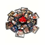 Set Hexagon Explosion Handmade Photo Album Box Surprise Birthday Gift Box Small Business Supplies Weird Gifts Cheap Stuff Cool D