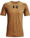 Men's Ua Engineered Symbol Short Sleeve - Antique Ochre Sm