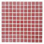 Crystal Glass Mosaic Tile Solid Red 30CM X 30CM