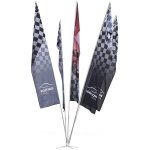 Legend 5 Flag Fountain 6M Large 1M X 4M Flags