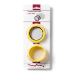 Pro 58MM Lens Silicon Rim ring & Bumper Protectors Yellow - ECLR58Y