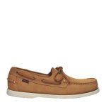 Sebago Portland Fleshout Mens Shoes Brown Cognac