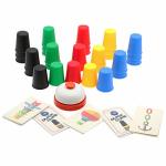 Vinciph Quick Cups Games For Kids Intellectual Flying Stack Cups Stacking Cups Games Parent-child Interactive Game With 24 Pictu