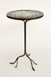 Metal Table Swirl Top – 69X42CM