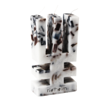 Rialheim Totem Hand Poured Candle - Terazzo