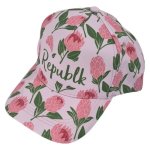 Republk Stylish Adjustable Floral Cap Pink Protea HEIGHT:15CM