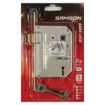 Samson Lock Body 4 Lever Sabs – Brass Plated