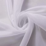 Plain Voile White 280CM