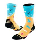 Versus Beach Active Crew Socks - 8-12 Beach