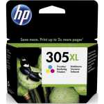 HP Single Pack 305XL Tri-color High Yield Original Printer Ink Cartridge - 3YM63AE