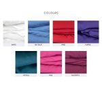 3 Piece Heavy Weight Combo Set- King Assorted Colours - Wine