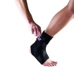 Lp Black Ankle Support With Plastic Stay