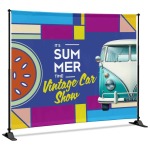 Adjustable Banner Stand Eco 1.6M X 2M