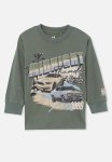 Cotton On Long Sleeve Scout Drop Shoulder Tee - Swag Green midnight Thunder