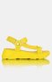 Tomtom Ladies Velcro Strap Sandals - Yellow - Yellow / UK 5