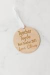 Wooden Christmas Decoration - Afrikaans