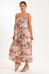 Sunset Rhythm Maxi Strappy Dress