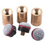 3 X Screw On Tips And 3 X Brass Ferrules