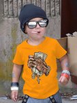 Boys' Summer Casual T-Shirt With Money In Hand Design - Soft Polyester Blend Short Sleeve Round Neck - Perfect For Play & Casual