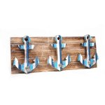 Wood Hanger Anchor 3 Hooks 40X15CM