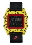 Nixon Rolling Stones Staple Unisex Watch Yellow Black
