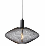 Mesh Pendant Light Metal Black Gold - Gold