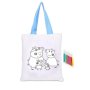 Kids Colouring Bag With A Set Of Colouring Pencils Peppa Pig