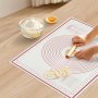 Extra Thick Non-stick Baking Mat - Bpa-free Non-slip Surface For Pizza Cakes & Pastries - Perfect For Home Kitchens & Restaurants