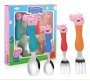 Peppa Pig Tableware - Spoon & Fork - Plastic Multicolour