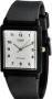 Casio Square Analog Watch White & Black