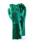 GREE N Textured Pvc Open Cuff 27CM Wrist Length