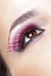 Light Pink Feather Eyelashes