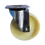 European White Nylon Castors 420 Series Nyb