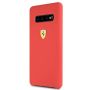 Ferrari - Silicone Case Samsung Galaxy S10 - Red