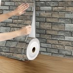 Peel & Stick 3D Foam Wall Tiles - Vintage Style Waterproof & Moisture-proof For Kitchen Living Room Bathroom & Hallway Decor Flo