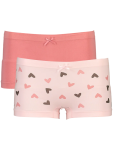 2 Pack Seamless Boyleg Panties - M Pink