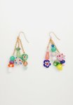 Beaded Pendant Earrings - Multi