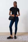 Mid Rise Skinny Jeans - 16 Dark Wash