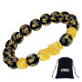 Feng Shui Obsidian Fortune Bracelet By