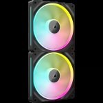 Corsair Lx Rgb Series Icue Link LX140 Rgb 140MM Fan Dual Pack Icue Link System Hub Included