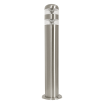 LED Stainless Steel Bollard With Clear Polycarbonate Cover