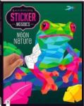 Kaleidoscope Sticker Mosaics: Neon Nature Book