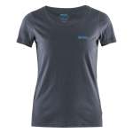 Womens Logo T-Shirt - Clay Blue melange L