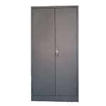 Stationery Cupboard 2-SHELVE Grey