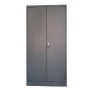 Stationery Cupboard 2-SHELVE Grey